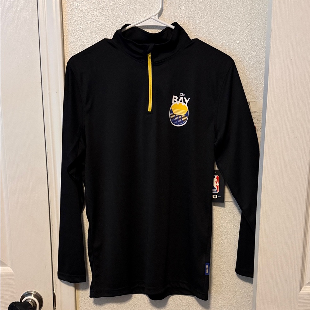 NBA Black and Yellow Long Sleeve Shirt